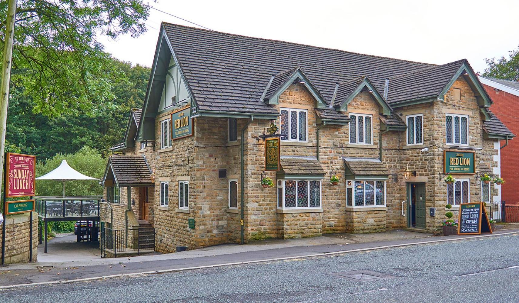 The Red Lion Hawkshaw Bury (Greater Manchester) Exterior foto